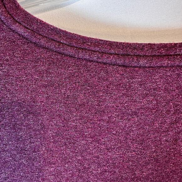 A New Day V-Neck Long Sleeve Maroon Knit Top XXL - Picture 4 of 4